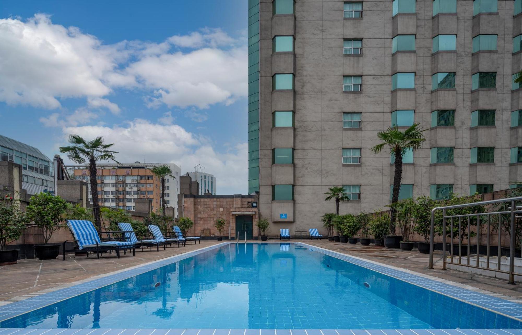 Chengdu Tianfu Sunshine Hotel מראה חיצוני תמונה
